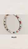 Mini Beaded Bracelet (fall colors)