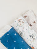 Moon and Stars Lovey Blanket