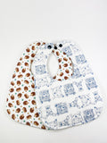 Woodland Animal Infant Bib
