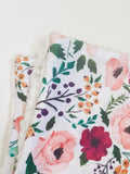 Floral Lovey Blanket