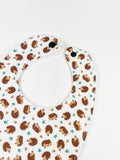 Hedgehog Infant Bib