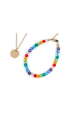 Rainbow Charm Necklace