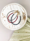 Mini Beaded Bracelet (neutral colors)