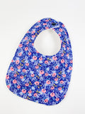 Blue Floral Infant Bib