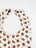 Hedgehog Infant Bib