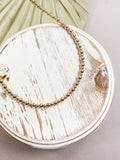 Gold Beaded Necklace
