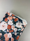 Winter Floral Lovey Blanket