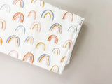 Rainbow Bib and Burpcloth