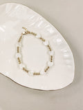 WHITE Heart Bracelet
