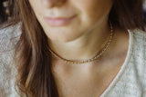 Gold Beaded Necklace