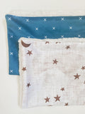Moon and Stars Lovey Blanket